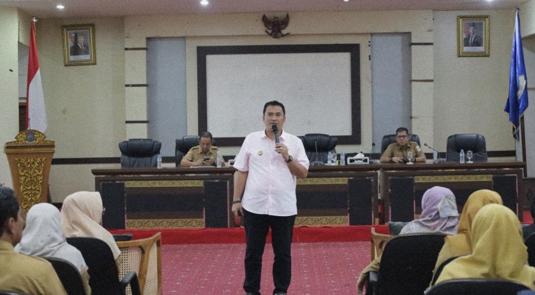 Ajak OPD Kerja Bareng, Pj Wako Budi Utama Fokus Benahi SAKIP RB