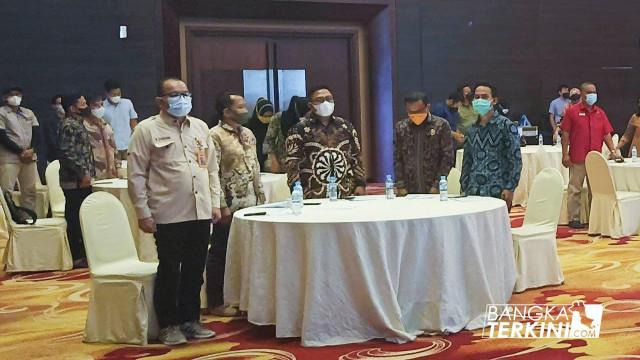 Badan Pengawas Pemilu (BAWASLU) Bangka Tengah gelar kegiatan Sosialisasi Pejabat Pengelola Informasi dan Dokumentasi (PPID), yang bertempat di Hotal Sol Marina, Kamis (21/10/2021).