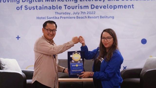 Belitung Jadi Salah Satu Destinasi Tujuan Kerjasama Dalam Membangun Pariwisata Bersama tiket.com