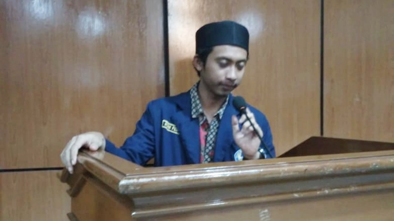 Ketua Badan Legislatif Mahasiswa STIE Pertiba, Syarif Hidayatullah