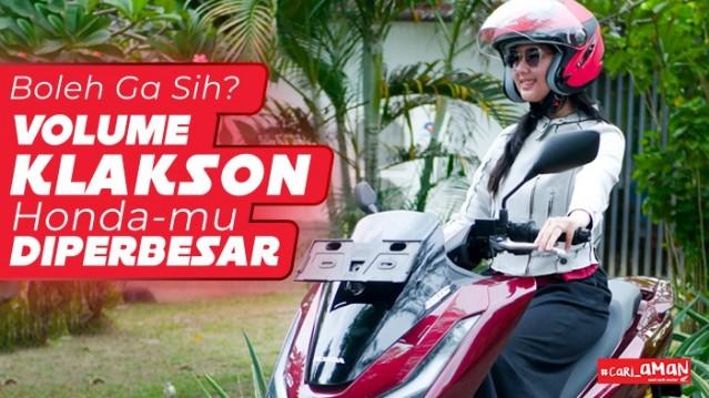 Bolehkah Memodifikasi Klakson Motor? Begini Info Honda Babel