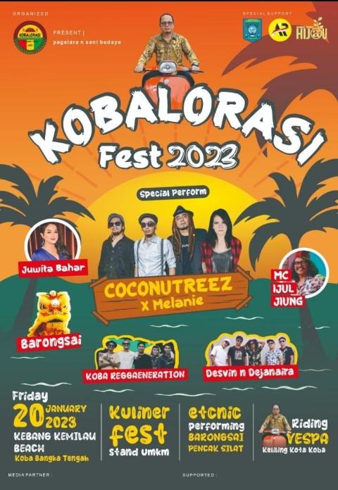 Coconut Treez Hadir di Pergelaran Festival Kesenian Bangka Tengah