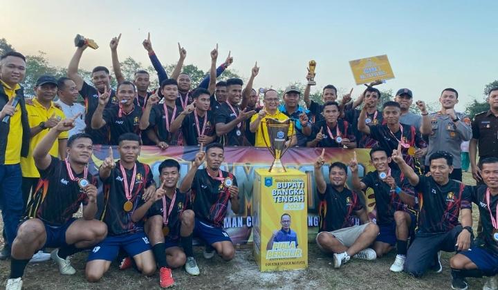 Delas FC Keluar Sebagai Juara Algafry Rahman Cup dan Siap Lawan Sriwijaya FC