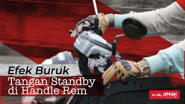 Efek Buruk Tangan Standby di Handle Rem, Honda Babel Beri Cara Benar Menggunakannya