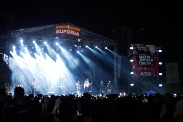 Honda Babel Bersama Ada Band, Gemparkan Bangka Belitung