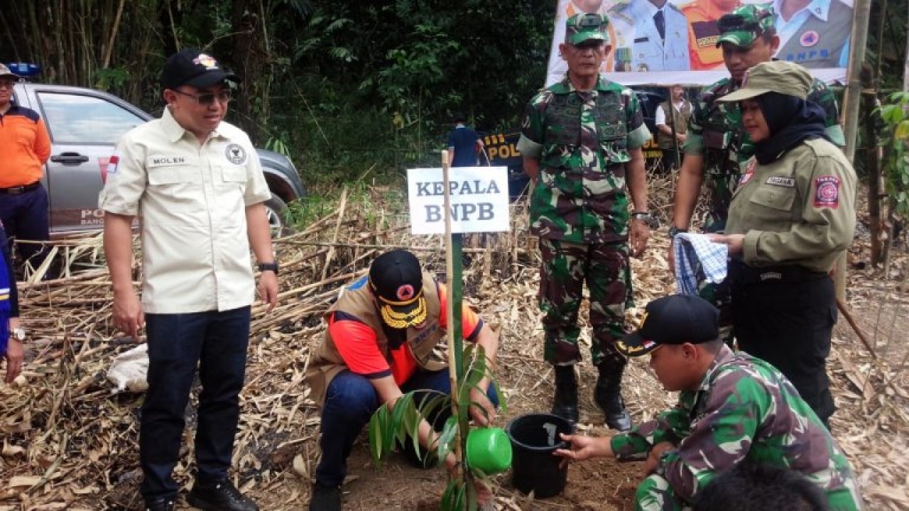 Penanaman 34 jenis pohon endemik Indonesia di Hutan Kelekak Nusantara Bangka Belitung