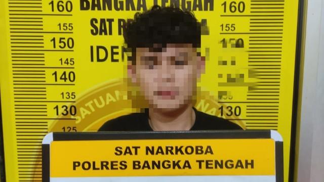 Iqbar diringkus Satresnarkoba Polres Bangka Tengah