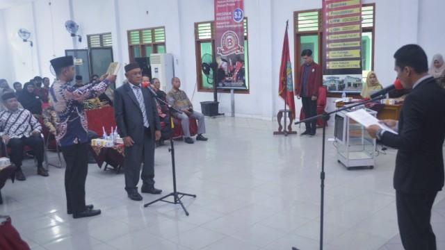 Pelantikan Ketua STIH Yapertiba, Dr. H. Yandi, SH, MH