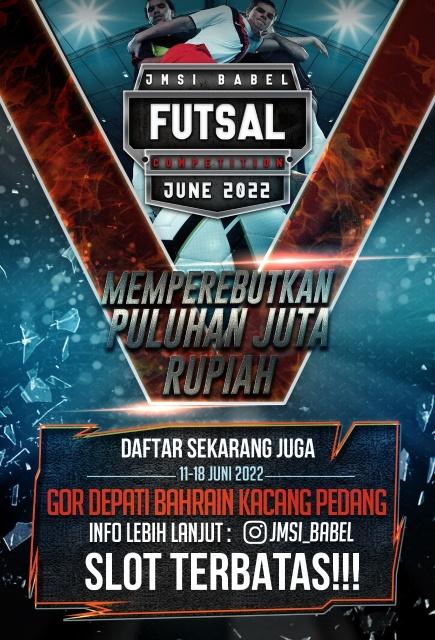 JMSI Babel Gelar Turnamen Futsal, Sediakan Total Hadiah Bombastis