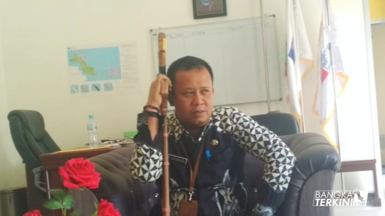 Kepala BPBD Babel, Mikron Antariksa (foto/bang Kini)