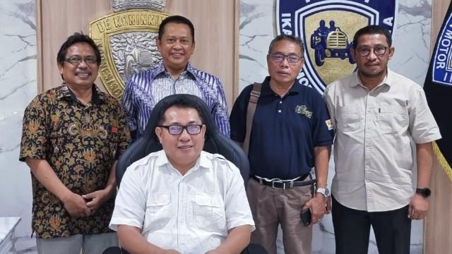 Ketua Umum SMSI Temui Ketua MPR RI