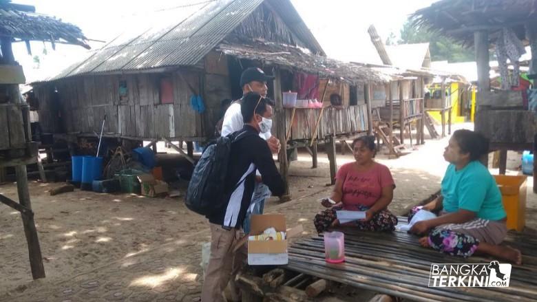 KPU Bangka Tengah Sosialisasi Pilkada 2020 di Pulau Semujur