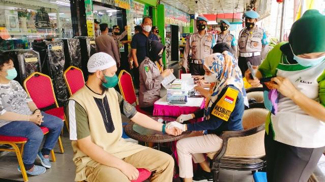 Kurun Waktu Empat Hari, Capaian Vaksinasi Polda Babel Dan Polres Jajaran Capai 15 Ribuan Jiwa