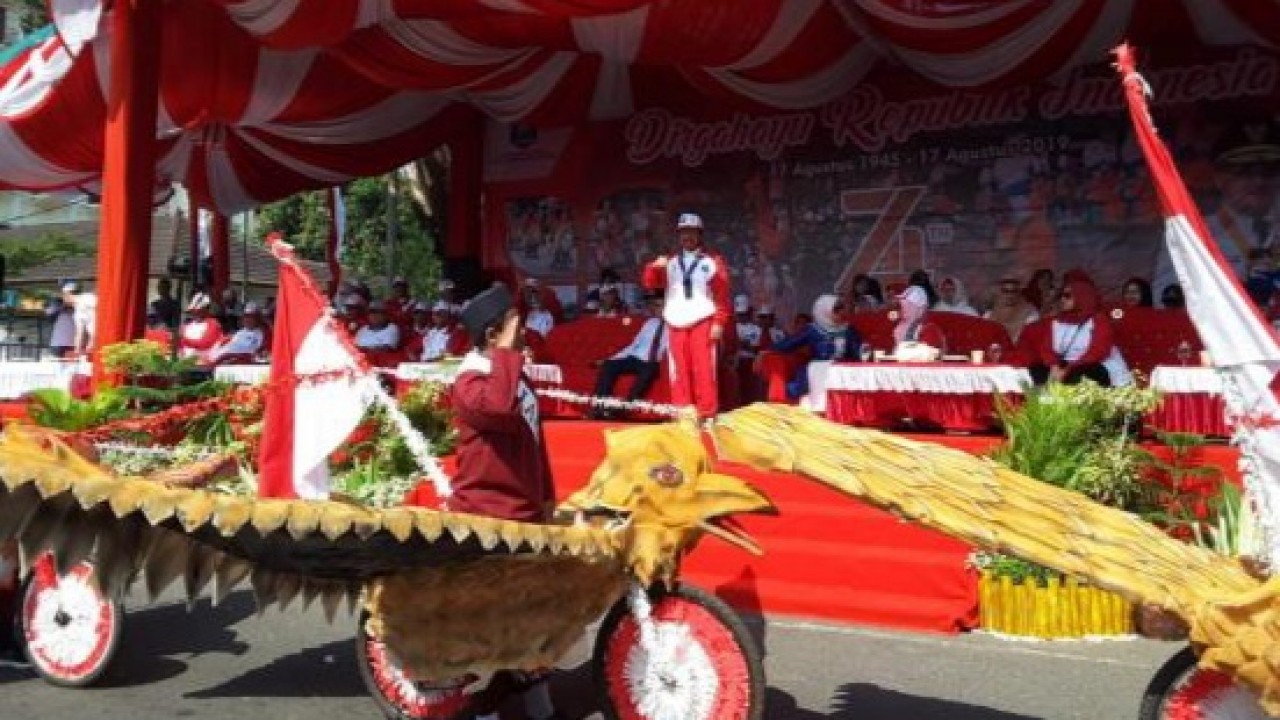 Karnaval Kendaraan Hias Provinsi Bangka Belitung, Minggu (25/08/2019)