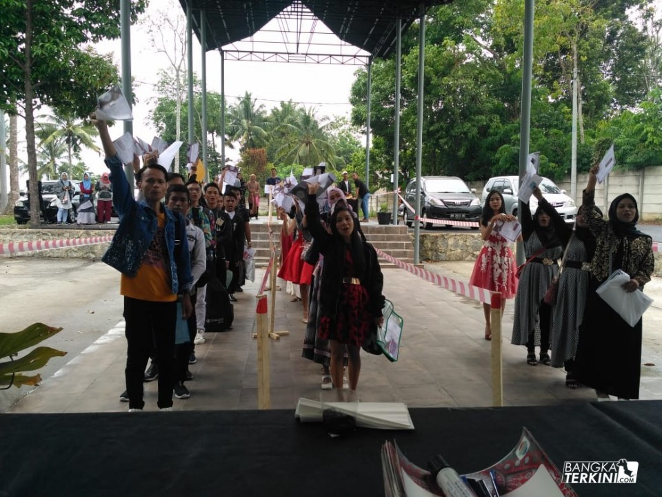 Audisi LIDA 2 untuk Provinsi Kepulauan Bangka Belitung diselenggarakan di The Gale Gale, Jl Raya Koba, Beluluk, Pangkalan Baru, Kab. Bangka Tengah, Provinsi Kepulauan Bangka Belitung, Minggu (14/10/2018).