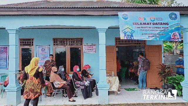 Lomba PAAR 2021, Tim PKK Pangkalpinang Kunjungi Rumah Singgah PAAR Ceria Kelurahan Bacang, Jum'at (19/02/2021).