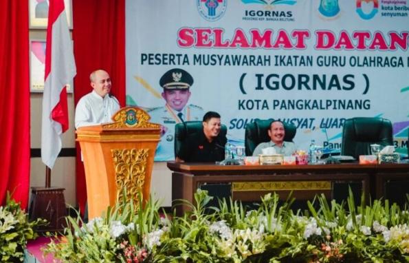 Molen Hadiri Pembentukan Pengurus IGORNAS Pangkalpinang 2023