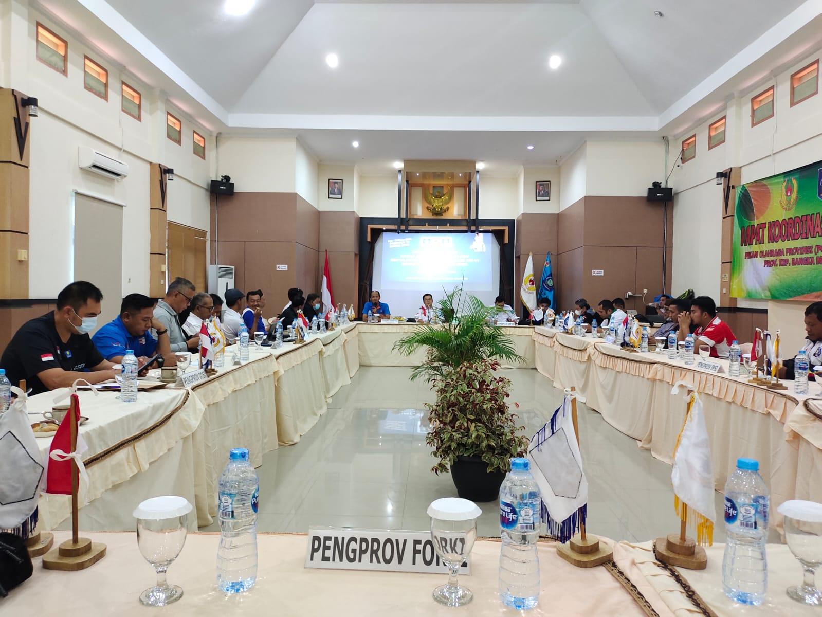 Panjat Tebing, Futsal, Dan Bridge Tidak Dipertandingkan Dalam Porprov VI di Bangka Barat, Ini Penjelasan Ketua KONI Babel