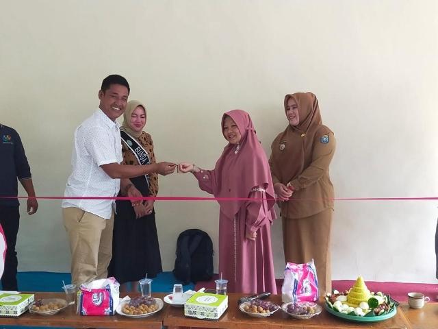 Peduli Pendidikan, Desa Guntung Punya Gedung Paud Cinta Bunda yang Baru