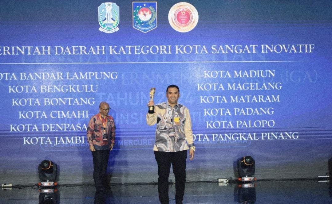 Pemkot Pangkalpinang Buktikan Komitmen Inovasi, Raih Predikat Kota Sangat Inovatif di IGA 2024