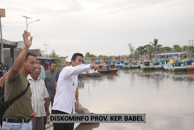 Pengerukan Sedimentasi Sungai Kurau Bangka Tengah Jadi Prioritas