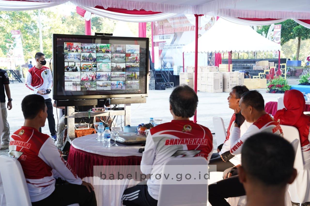 Foto : PJ Gubernur Babel Bersama Kapolda