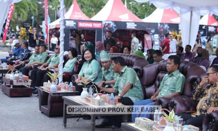 Pj Gubernur Suganda Ajak Pelaku UMKM Belitung untuk Berkolaborasi di Acara Belitung Expo 2023