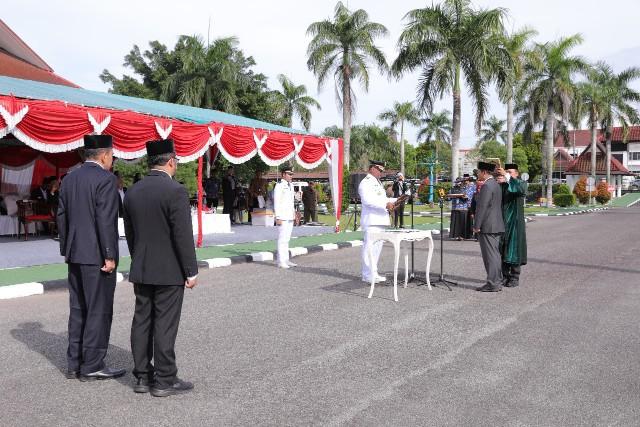 Pj Safrizal Lantik Fery Afrianto PJ Sekda Bangka Belitung