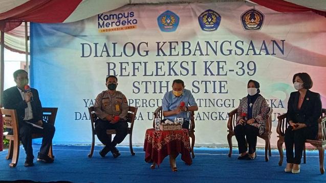 Sekda Pangkalpinang, Radmida Hadiri Dialog Kebangsaan Refleksi ke 39 Tahun STIH dan STIE Pertiba