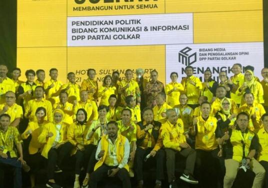 Sekjen DPP Partai Golkar Resmi Buka Rakernas II MPO, Simak Ini Rekomendasi MPO Babel.