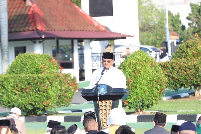 Shalat Id Bersama Masyarakat, PJ Safrizal Ajak Maknai Hari Kemenangan