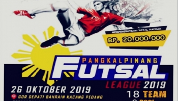 Berita Bangka Belitung - Bangka Terkini, Pangkalpinang --- Program kerja pertama Asosiasi Futsal Kota,