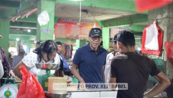 Awal Kerja, Pj Gubernur Suganda Terima Keluhan Tata Kelola Pasar,