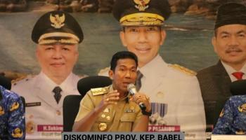 Bahas Isu Strategis, Pj. Gubernur Suganda Pimpin Rakor dengan Bupati,