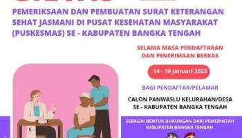 BANGKATERKINI, BANGKA TENGAH - Badan Pengawas Pemilu (Bawaslu) Bangka Tengah melalui Panitia Pengawas Kecamatan mulai,