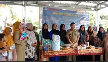 Cegah Stunting, TP-PKK Desa Namang Gelar Lomba Menu Sehat dengan,