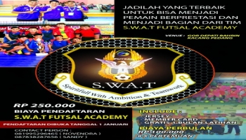 Bangka Terkini, Pangkalpinang --- Guna menciptakan pemain futsal yang berprestasi di Bangka Belitung, Tim,