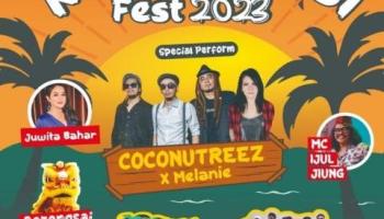 Coconut Treez Hadir di Pergelaran Festival Kesenian Bangka Tengah