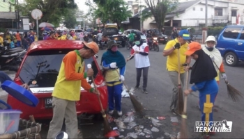 Bangka Terkini, Pangkalpinang --- DPRD Pangkalpinang Apresiasi terhadap kinerja pasukan kuning, atau dinas kebersihan,