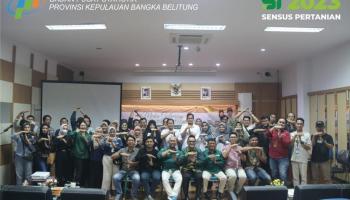 Gelar Media Gathering, BPS Kepulauan Babel Sosialisasikan Pelaksanaan ST2023