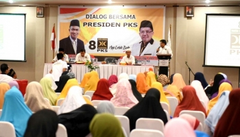 Bangka Terkini, Pangkalpinang --- Lebih dari 500 peserta, hadir saat Presiden Partai Keadilan Sejahtera,