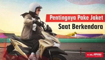 BANGKATERKINI - Honda Babel Ingatkan Pentingnya Menggunakan Jaket Saat Berkendara!