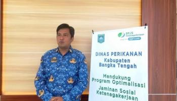 BANGKA TENGAH - Plt Dinas Perikanan Bangka Tengah, Imam Soehadi,