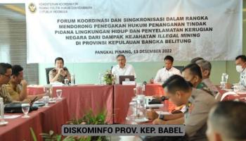 PANGKALPINANG, BANGKA TERKINI - Sebagai upaya mengatasi permasalahan pertambangan ilegal dan kerusakan lingkungan pasca penambangan,