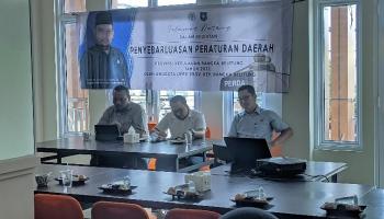 PANGKALPINANG, bangkaterkini.com - Dewan Perwakilan Rakyat Daerah (DPRD) Provinsi Kepulauan Bangka Belitung melaksanakan Sosialisasi Perda,