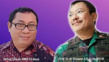 Jakarta - Ketua Umum Serikat Media Siber Indonesis (SMSI), Firdaus,