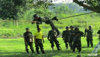 &quot; Berbagai materi di latihkan ataupun di uji coba dengan,