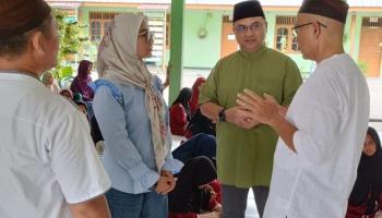 Kunjungi Panti Asuhan Baiturrahmah Annur &#039;Erzaldi Sosok Putra Terbaik Babel&#039;