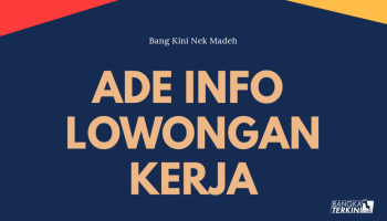 Bangka Terkini, Pangkalpinang --- Informasi Lowongan Pekerjaan di Bangka Belitung, PT. Fastfood Indonesia. Tbk (KFC),