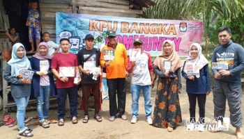 Berita Bangka -- Bangka Terkini -- Kegiatan KPU Bangka Goes,